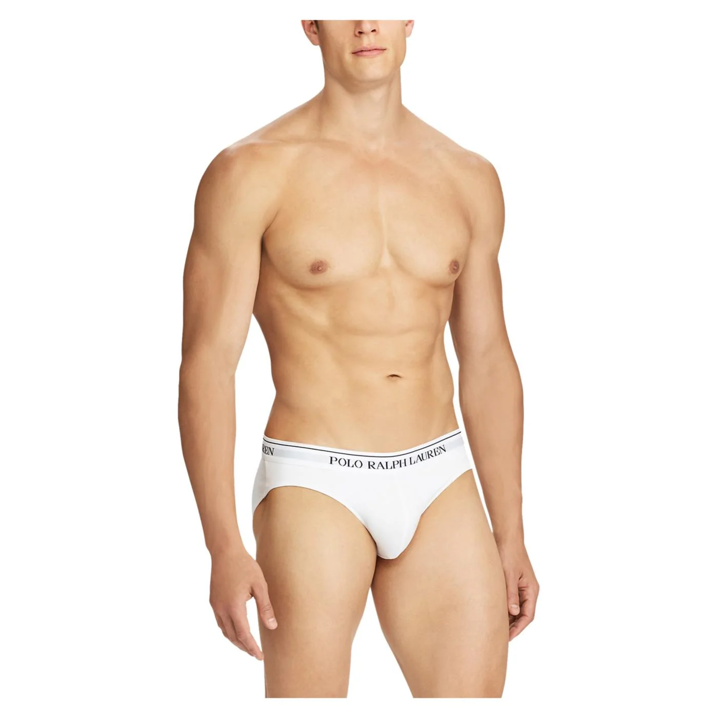RALPH LAUREN LOW RISE 3PK BRIEF WHITE - Image 2