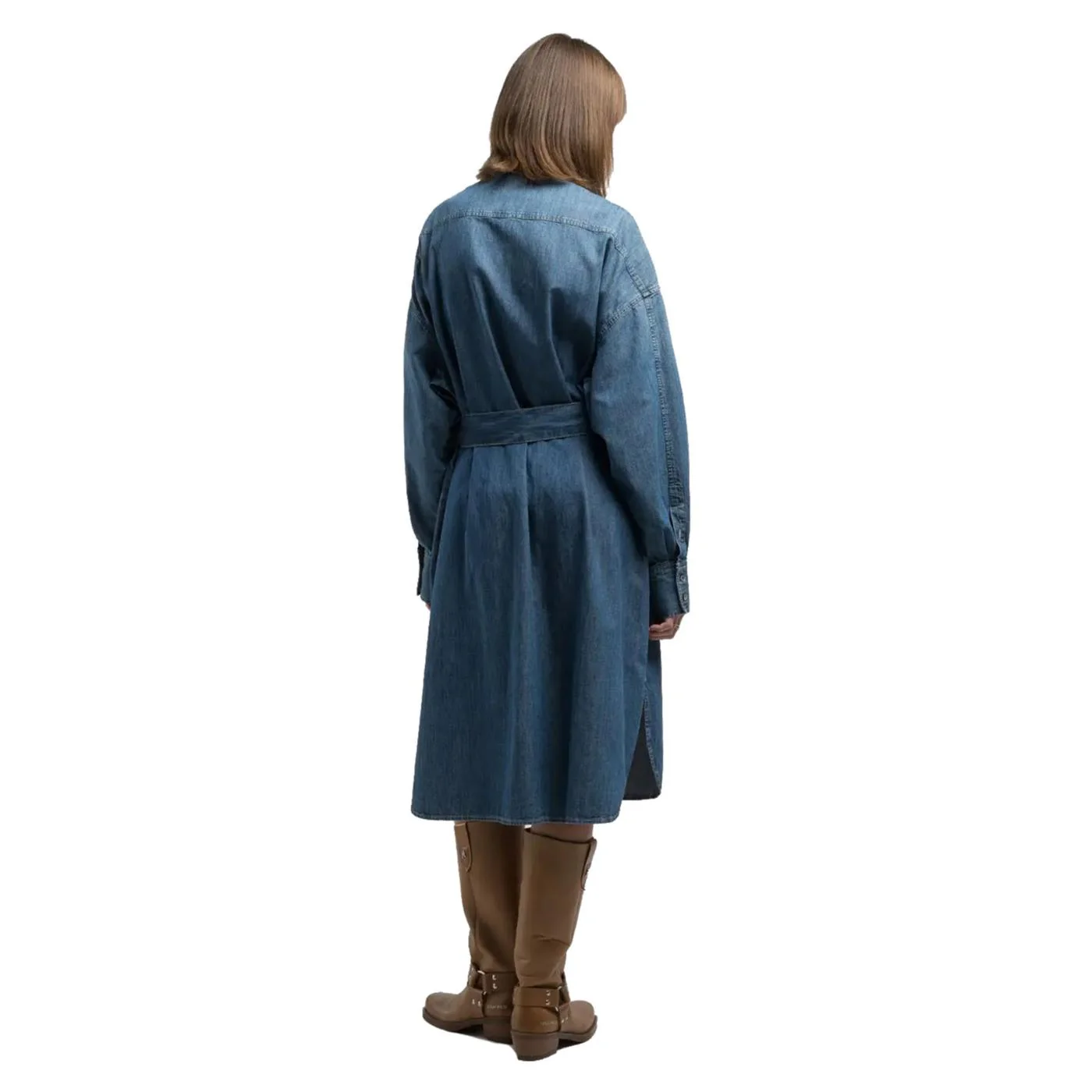 REPLAY ABITO CHEMISIER MID DENIM - Image 2