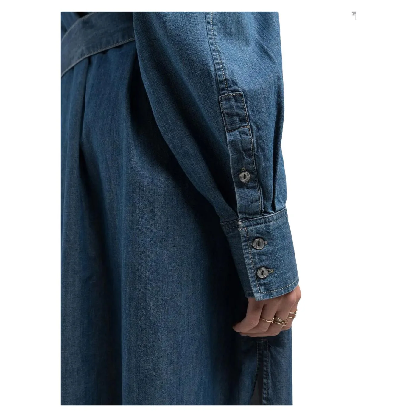 REPLAY ABITO CHEMISIER MID DENIM - Image 5