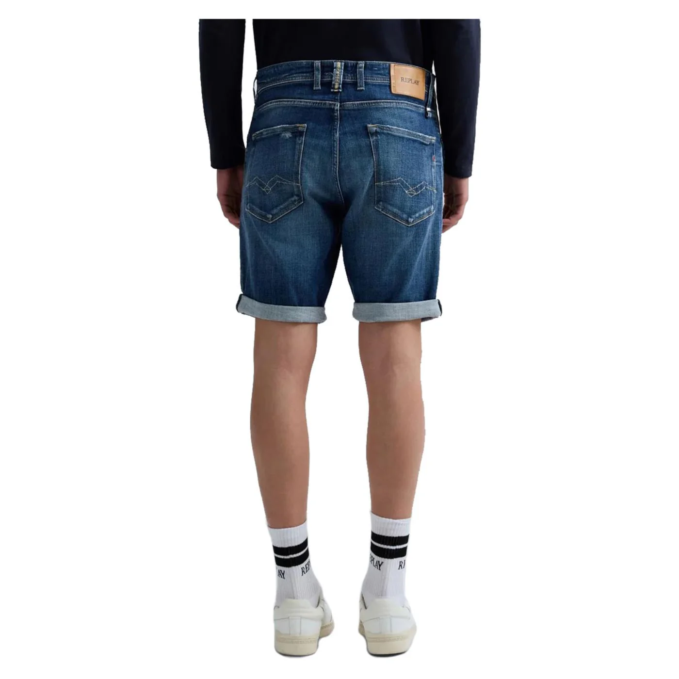 REPLAY BERMUDA IN DENIM - Image 2