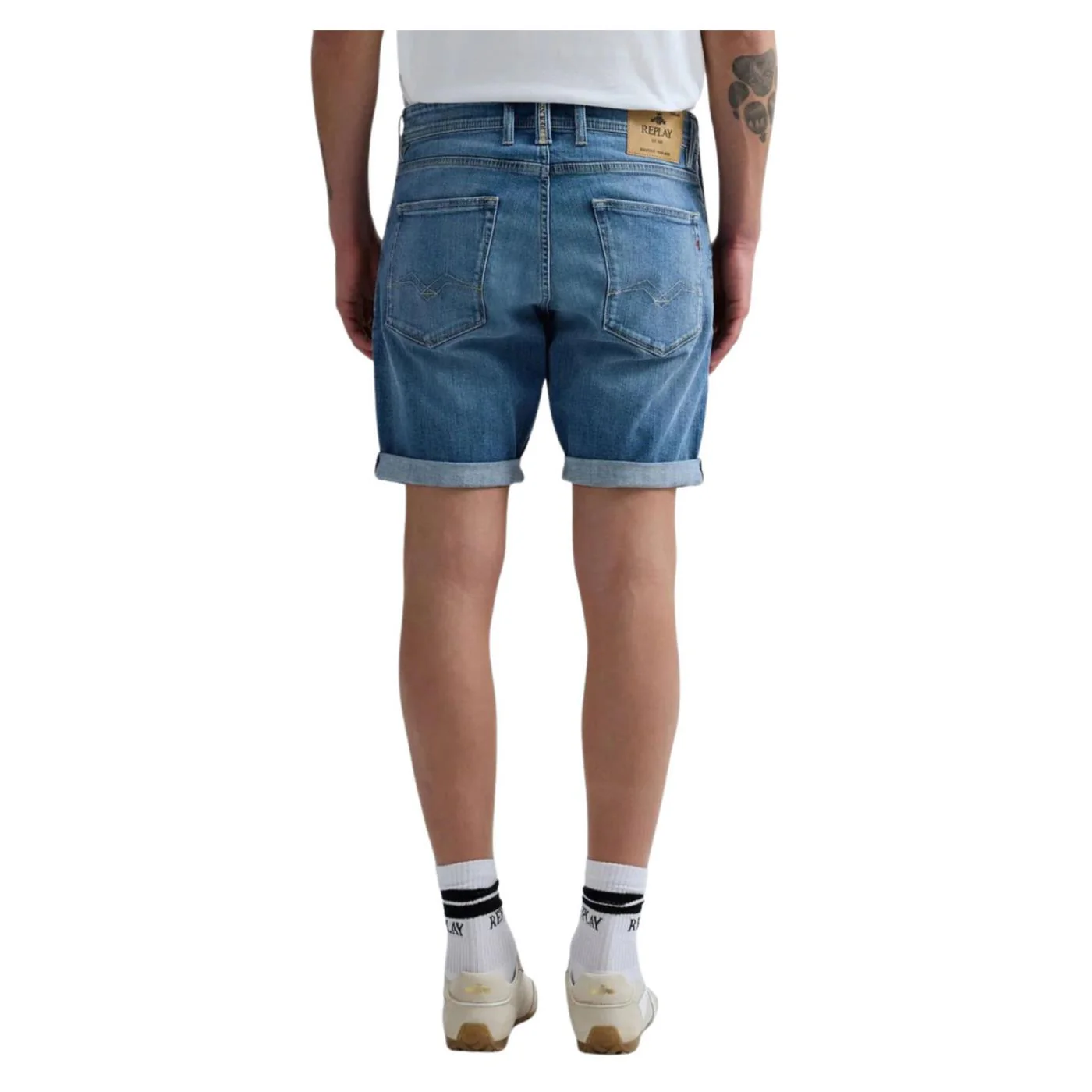 REPLAY BERMUDA IN DENIM - Image 2