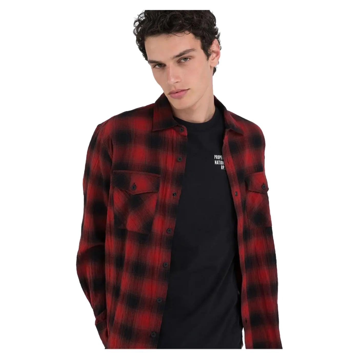 REPLAY CAMICIA CHECK REGULAR FIT - Image 3
