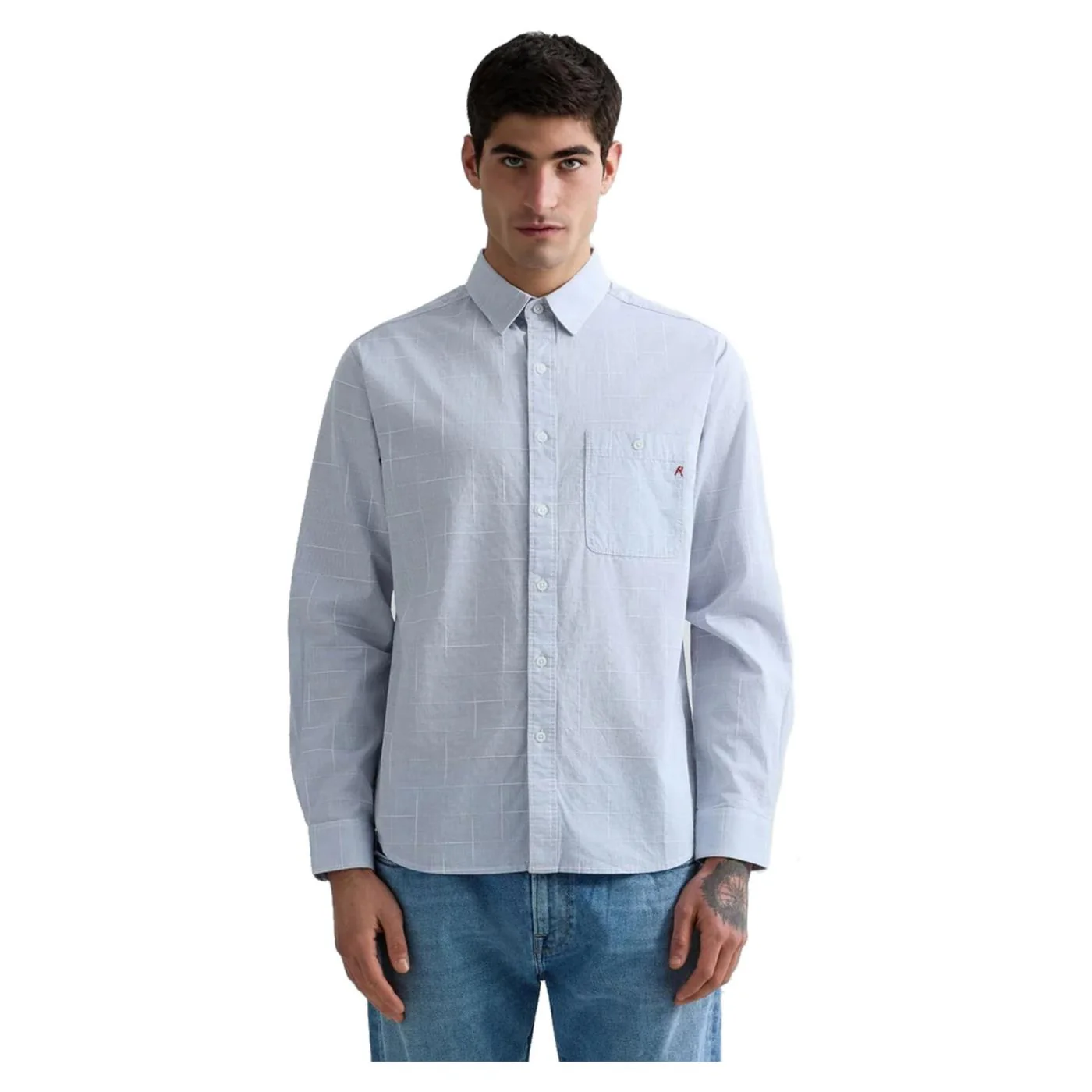 REPLAY CAMICIA ML UOMO