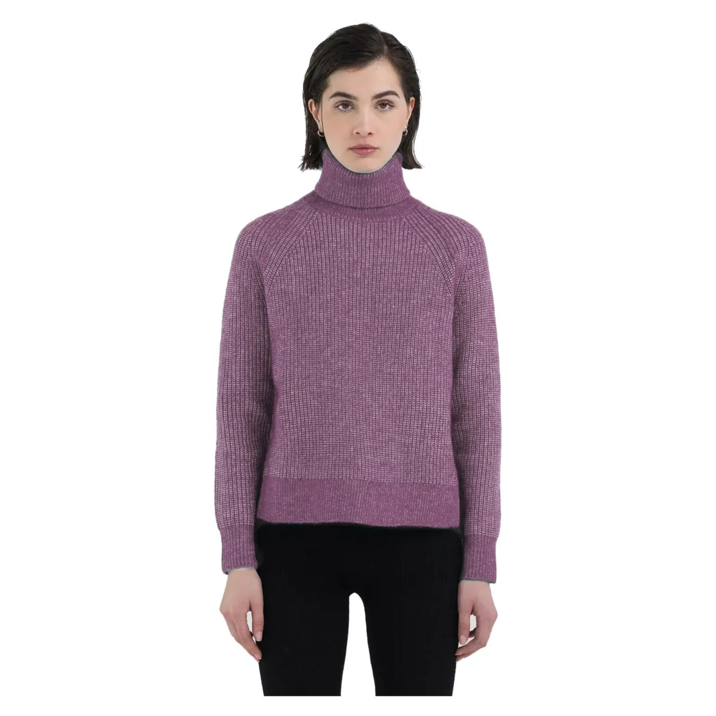 REPLAY MAGLIA DONNA COLLO ALTO