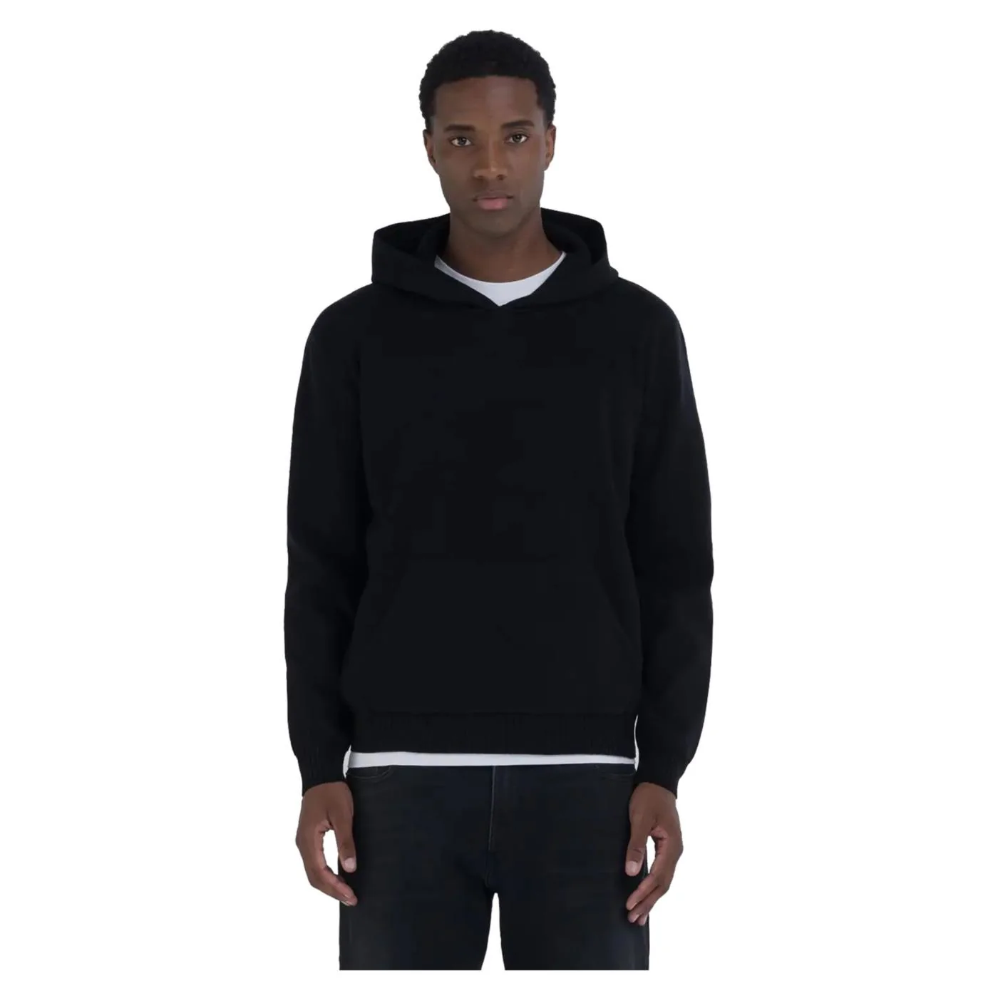 REPLAY MAGLIONE CON CAPPUCCIO