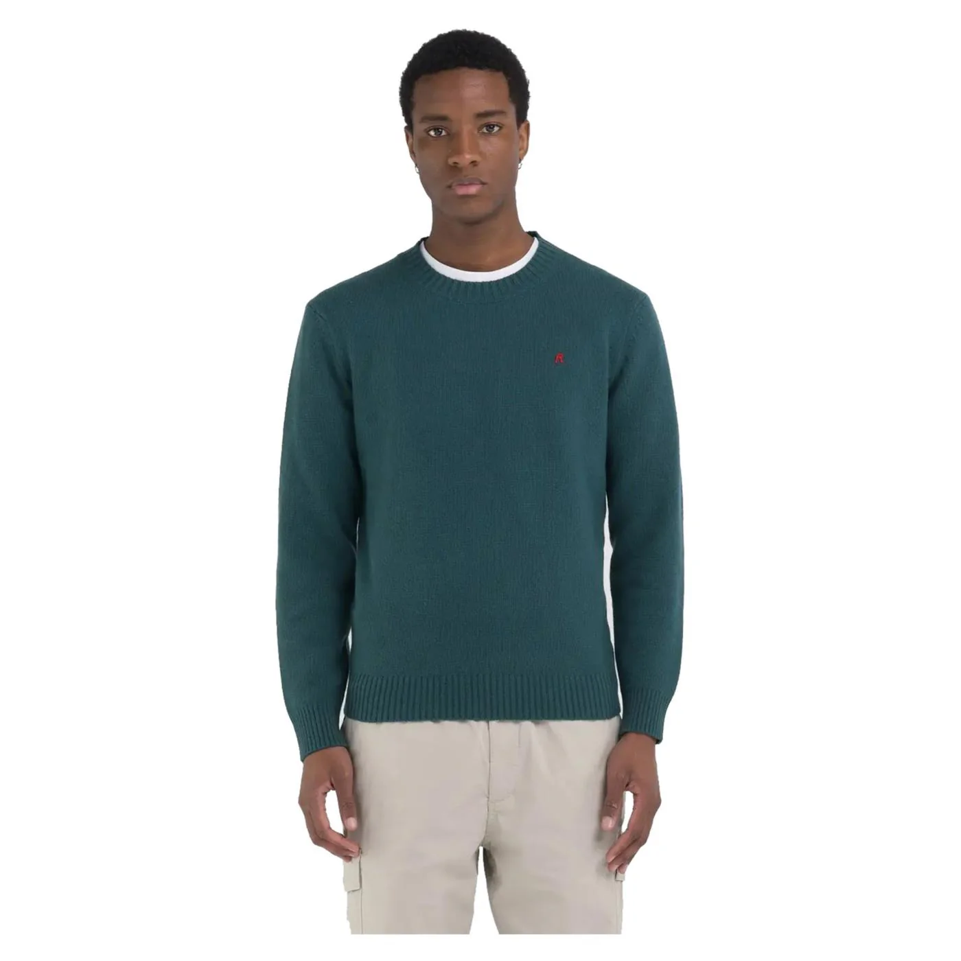 REPLAY MAGLIONE GIROCOLLO