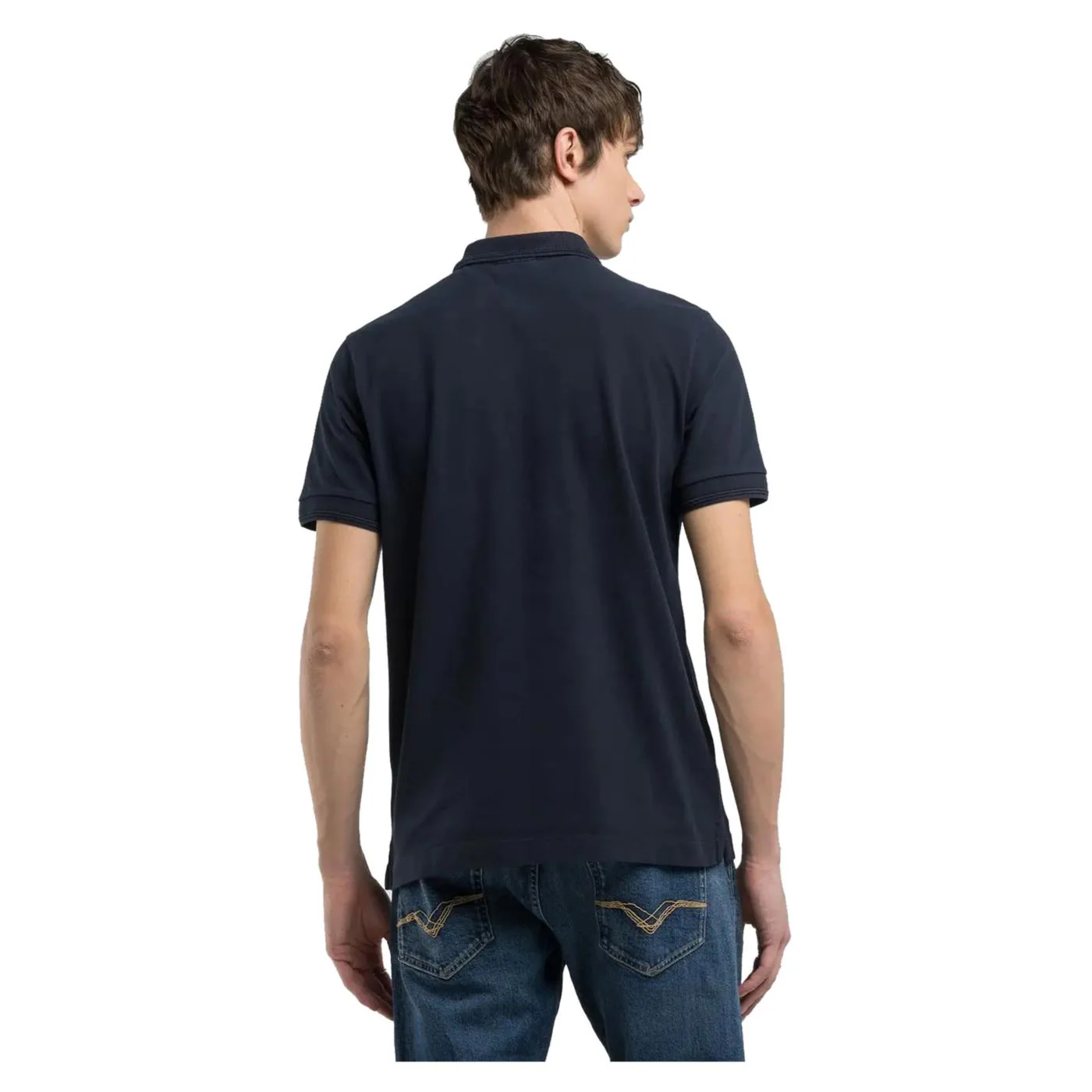 REPLAY POLO SS STRETCH PIQUET - Image 2