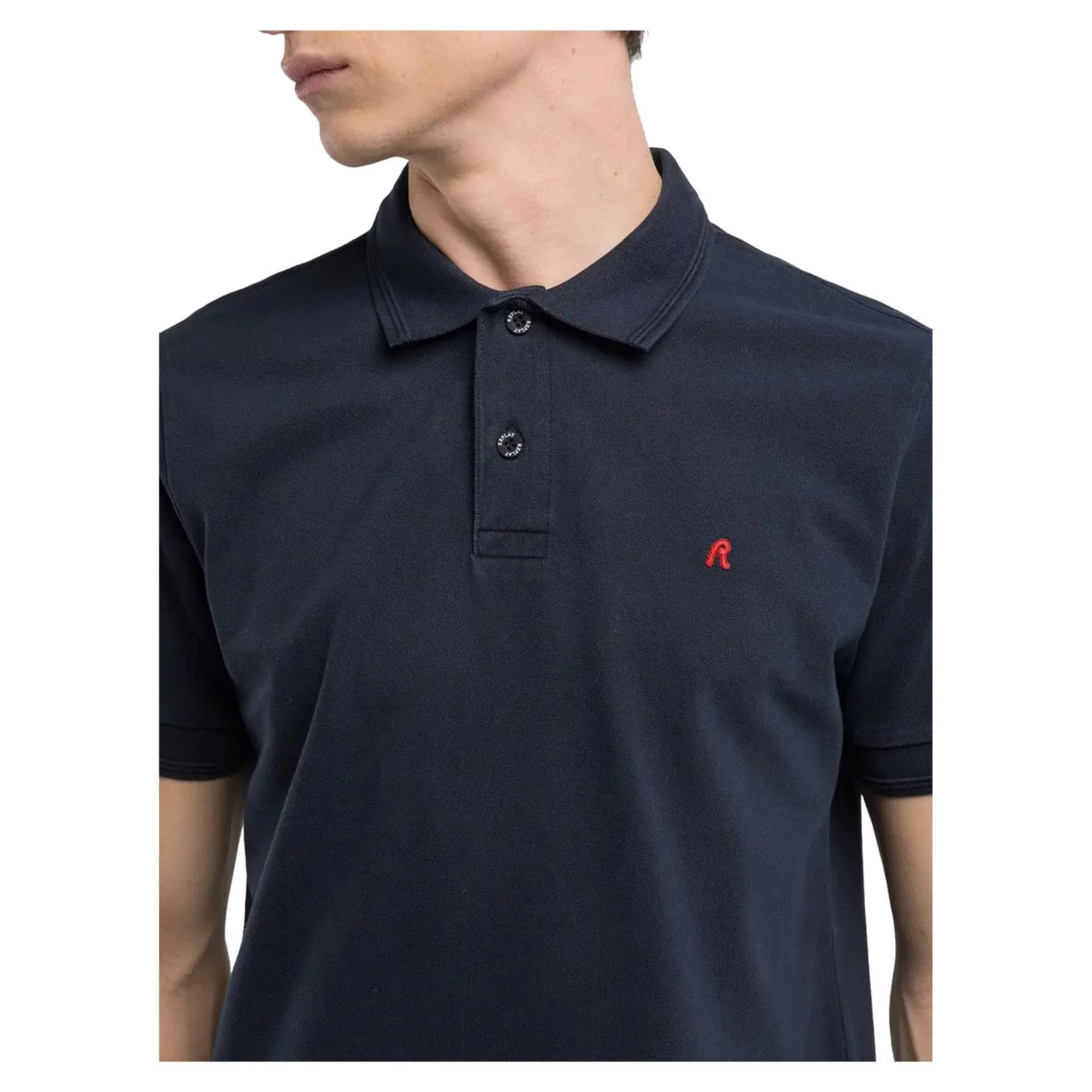 REPLAY POLO SS STRETCH PIQUET - Image 3