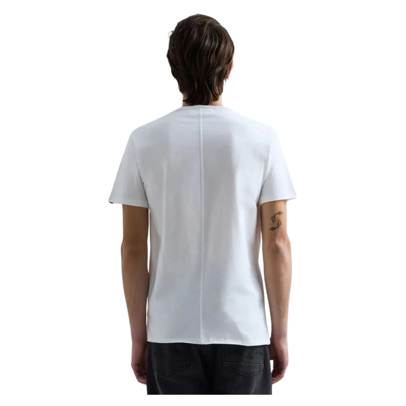 REPLAY T-SHIRT GIROCOLLO COTONE - Image 2