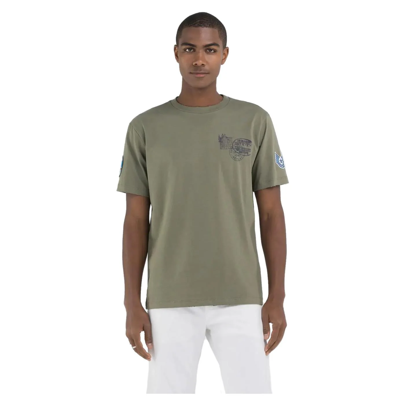 REPLAY T-SHIRT UOMO MANICA CORTA