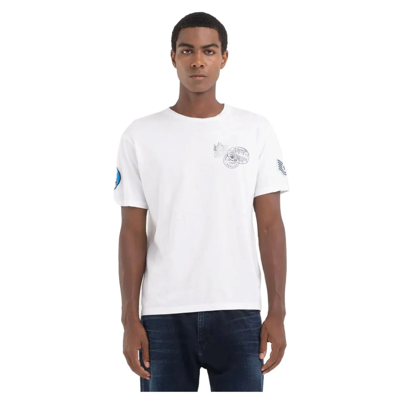 REPLAY T-SHIRT UOMO MANICA CORTA