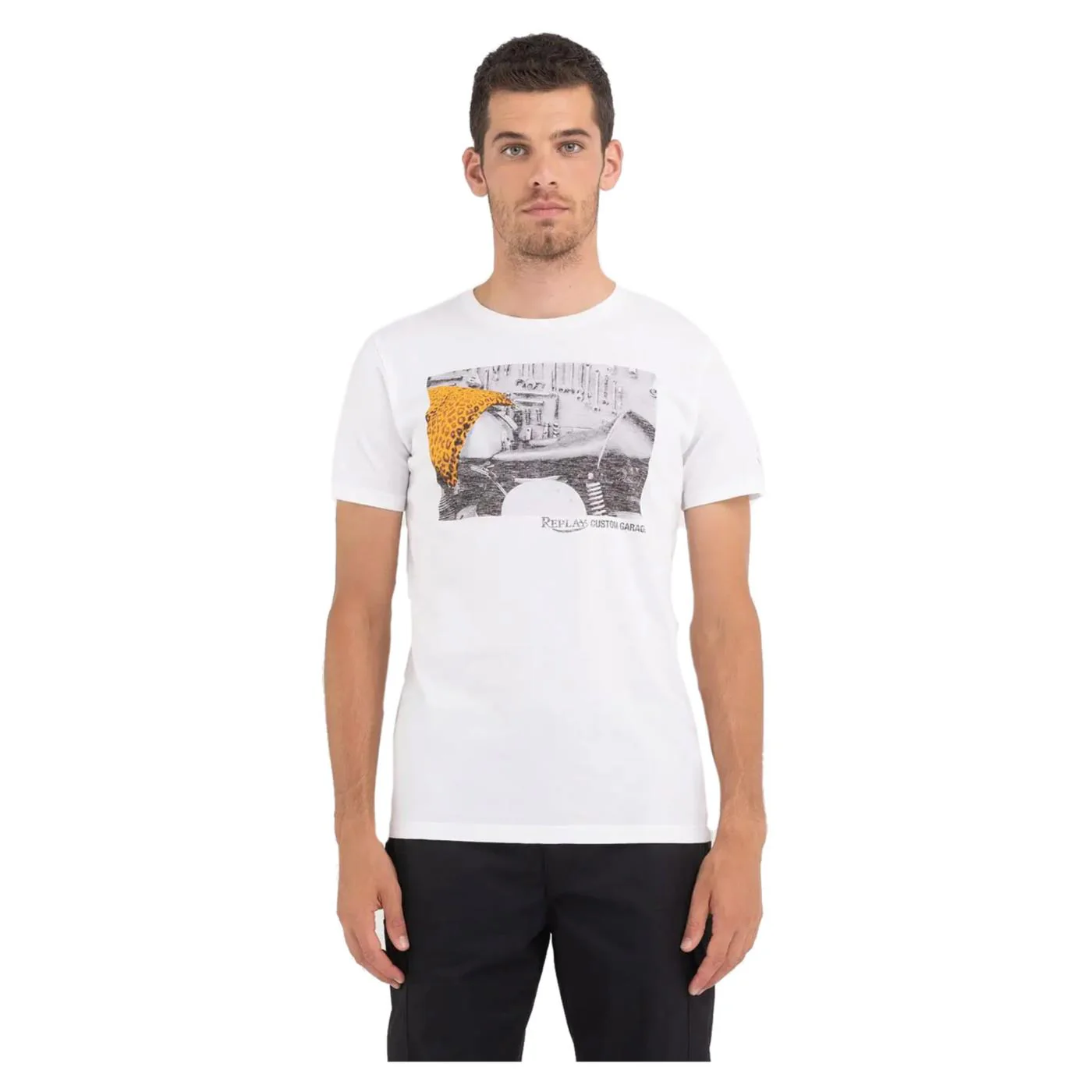 REPLAY T-SHIRT UOMO MANICA CORTA