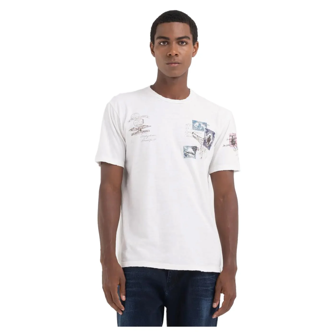 REPLAY T-SHIRT UOMO MANICA CORTA