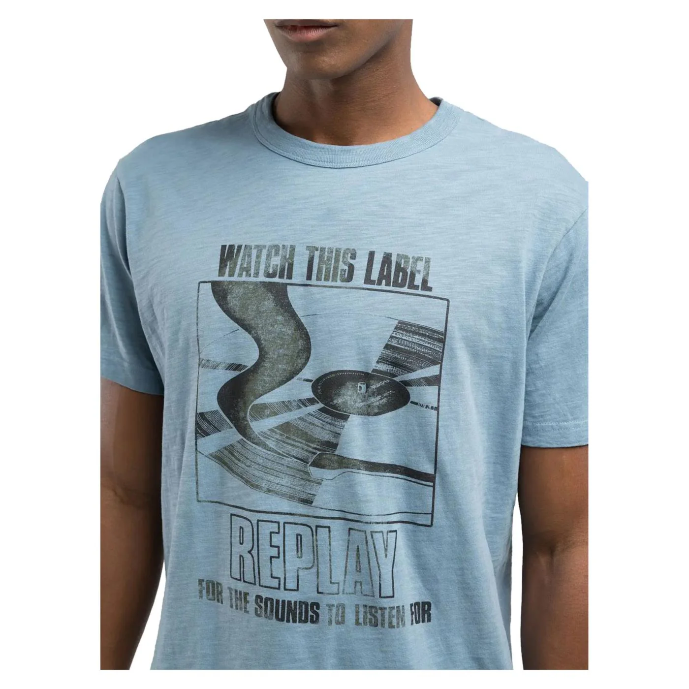 REPLAY TEE JERSEY FIAMMATO - Image 3