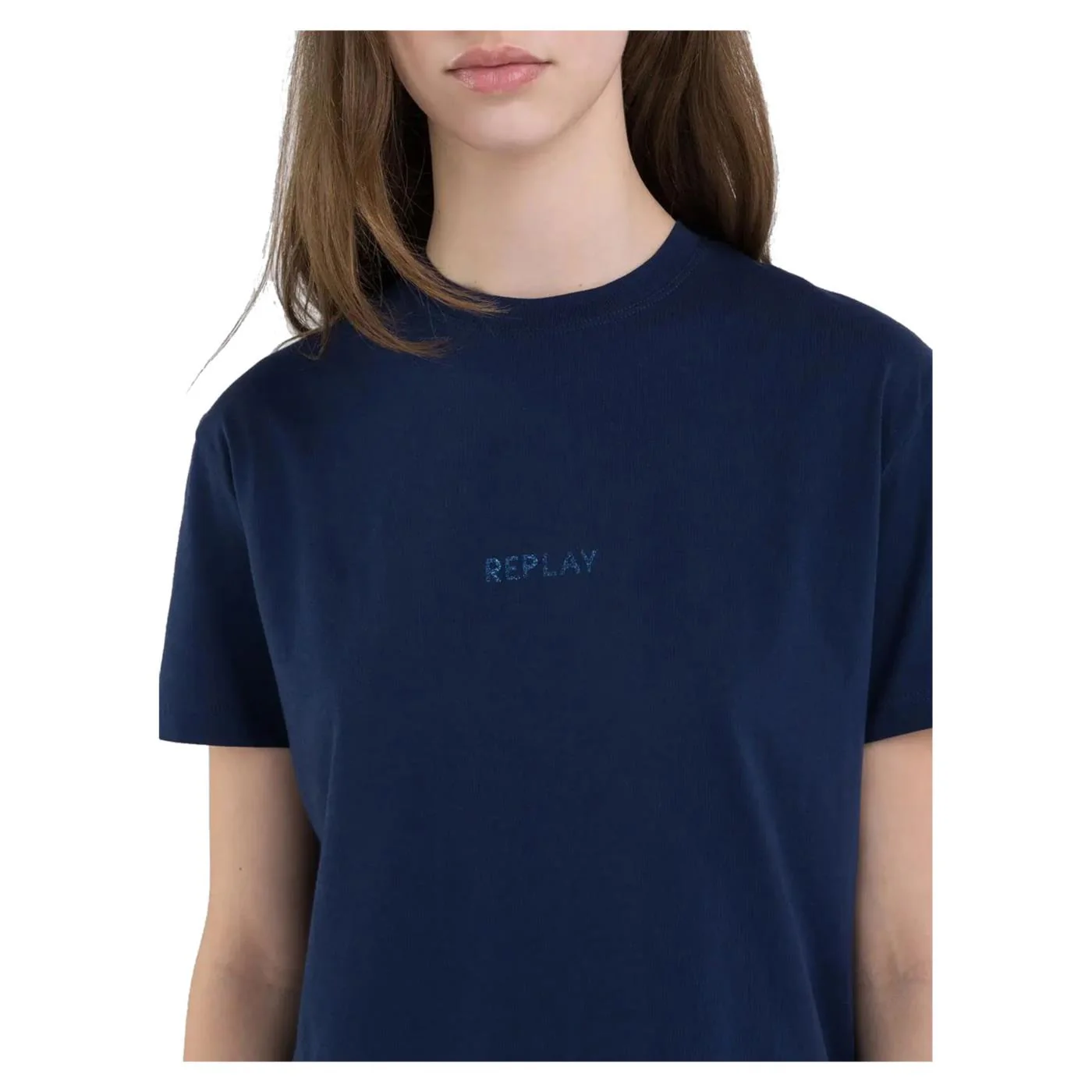 REPLAY TEE REGULAR FIT GLITTER - Image 3
