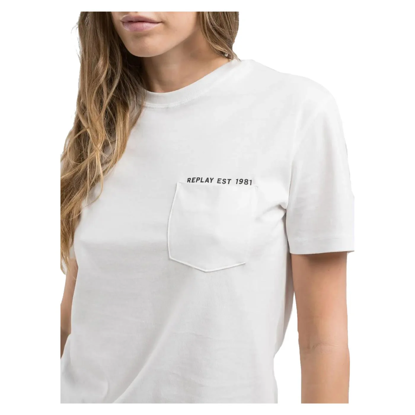 REPLAY TEE REGULAR FIT TASCHINO - Image 3