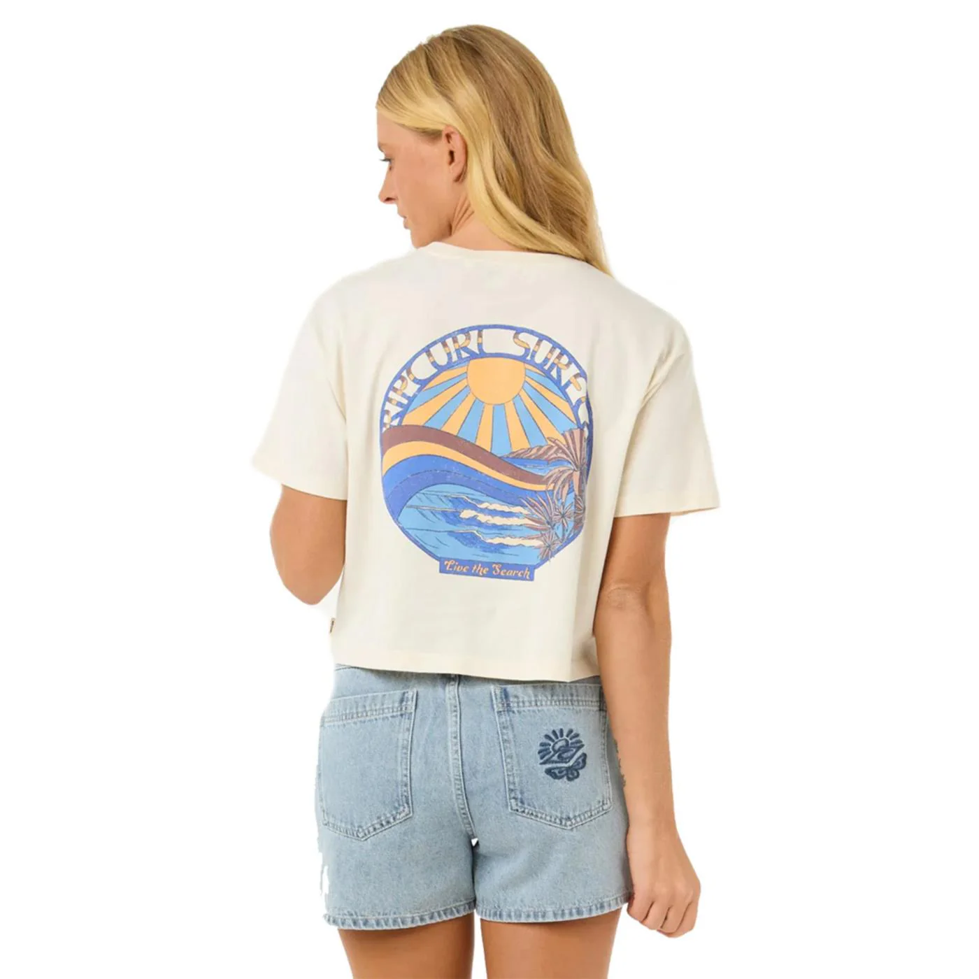 RIP CURL SUN & SEA CROP TEE - Image 2