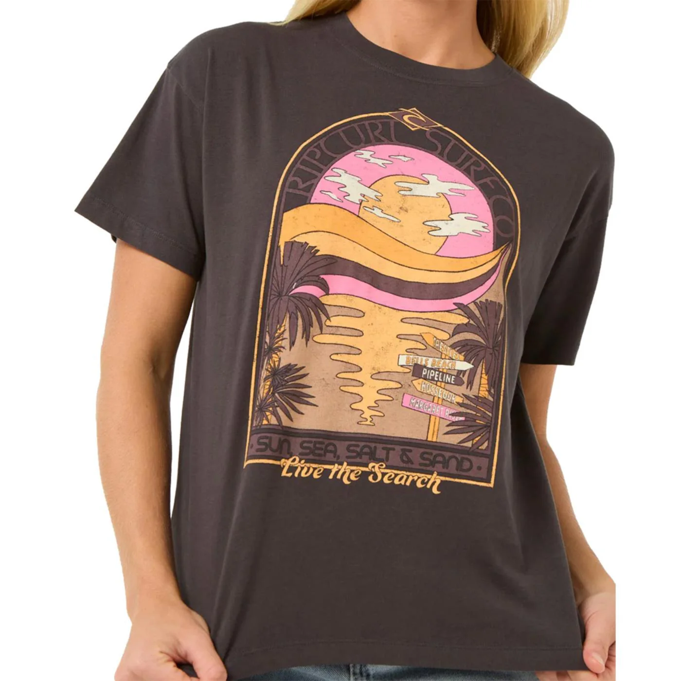 RIP CURL SUN & SEA RELAXED TEE - Image 3
