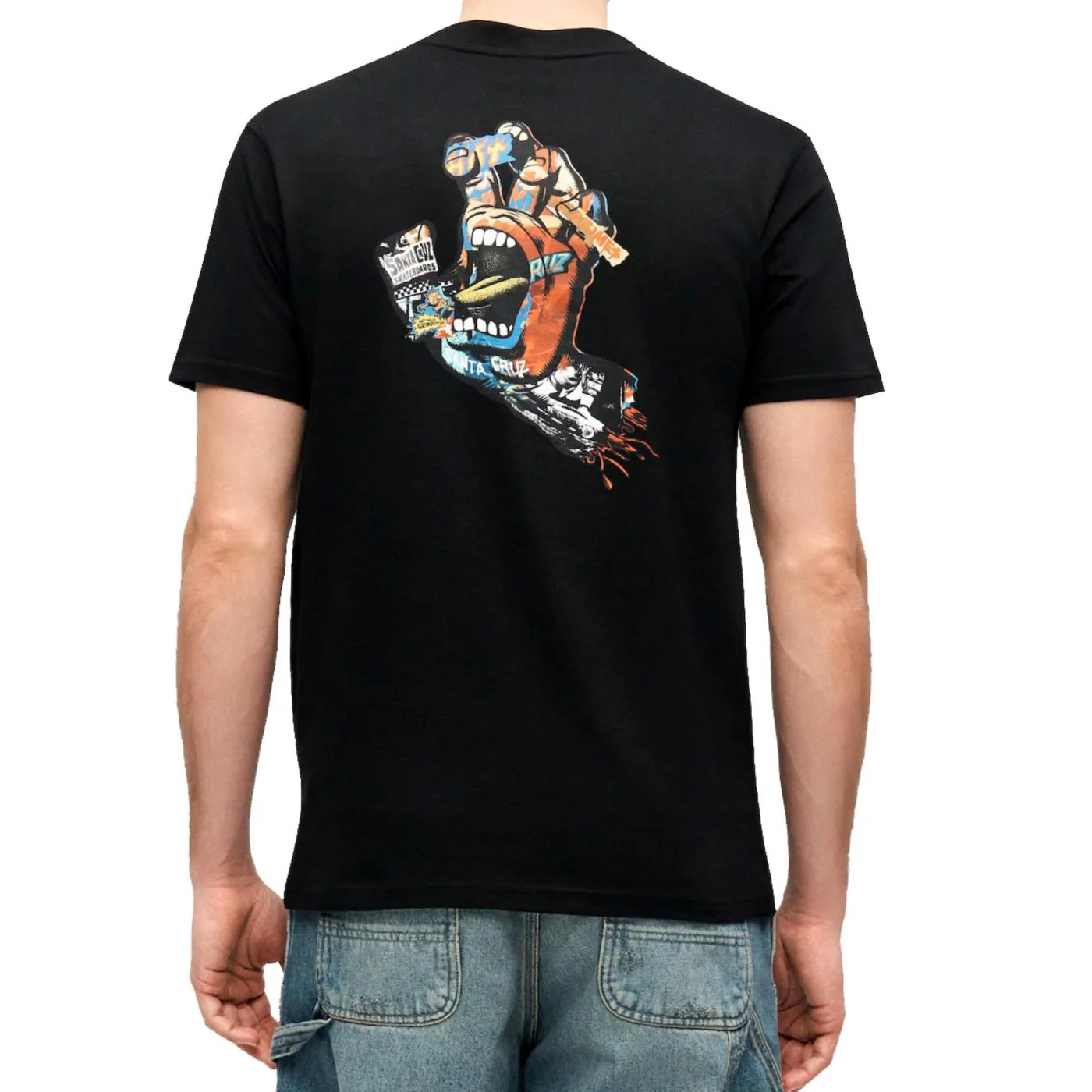 SANTA CRUZ COLLAGE HAND T-SHIRT - Image 2