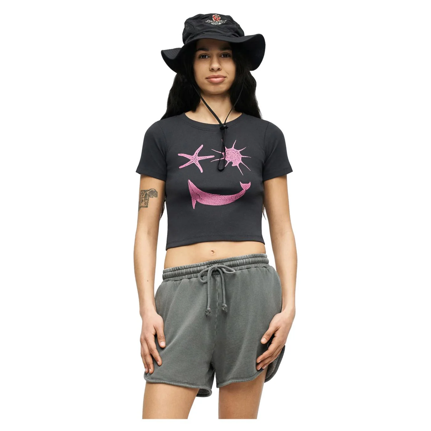 SANTA CRUZ HAPPY PLACE WOMAN T-SHIRT