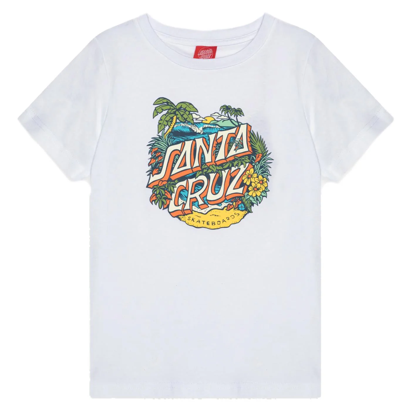 SANTA CRUZ JR SCREAMING WAVE TEE