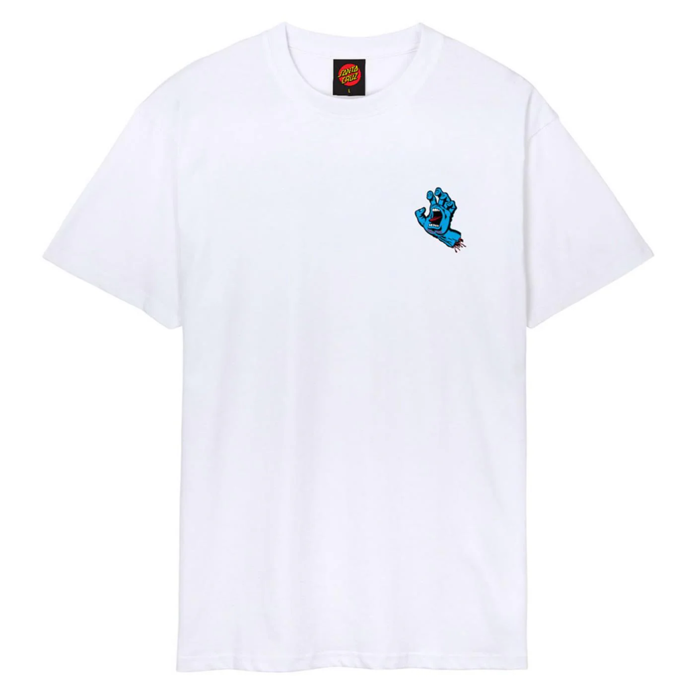 SANTA CRUZ SCREAMING HAND CHEST TEE