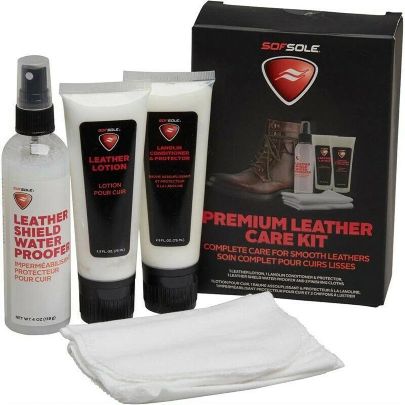 SOF SOLE KIT PULIZIA LEATHER