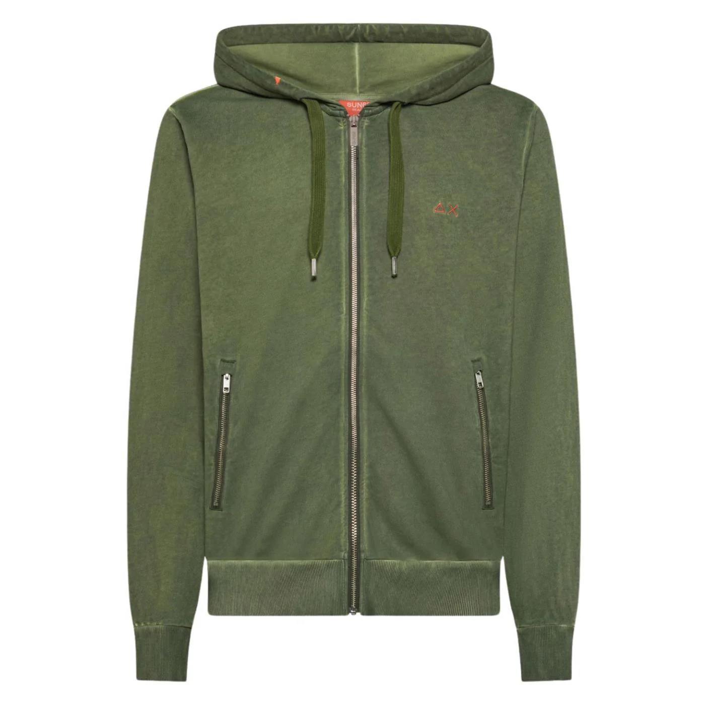 SUN68 HOODIE SPECIAL DYED BEACH