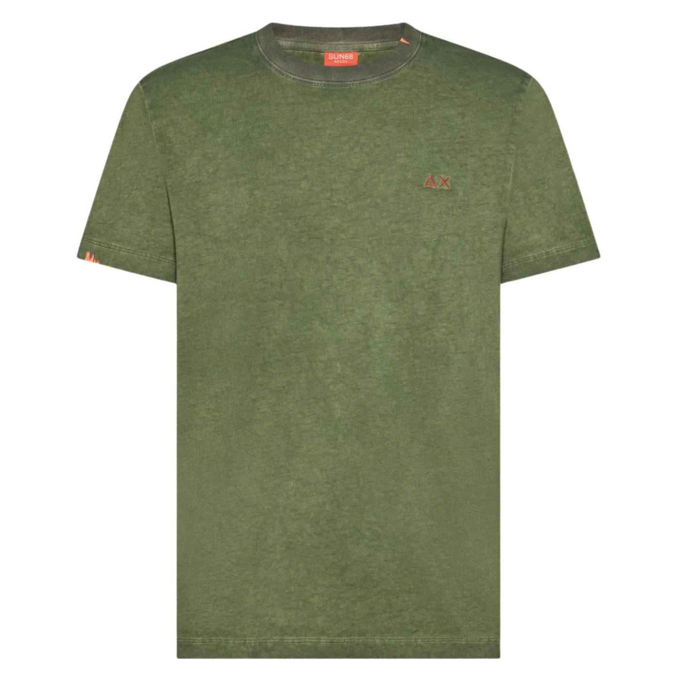 SUN68 T-SHIRT SPECIAL DYED