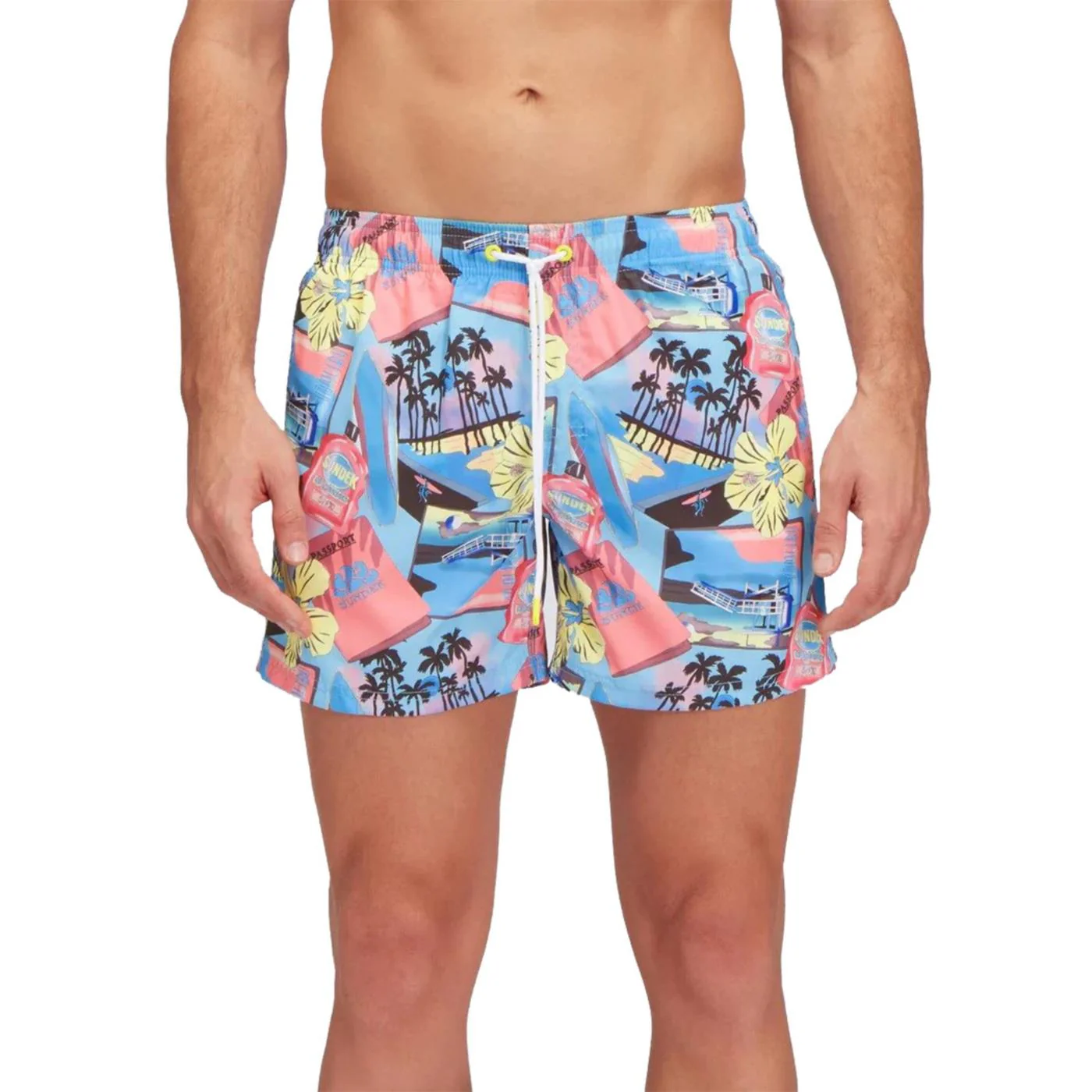 SUNDEK BOARDSHORT AOP PRINTED