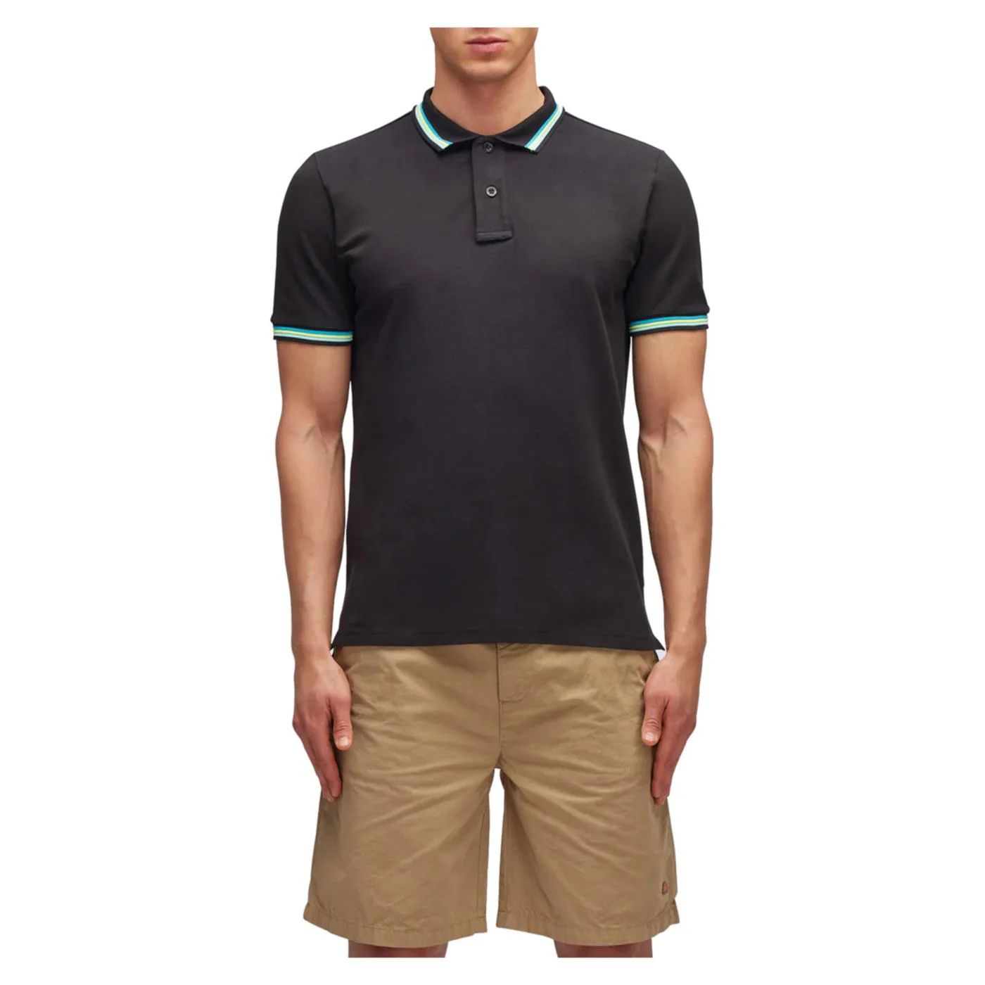 SUNDEK BRICE POLO BLACK