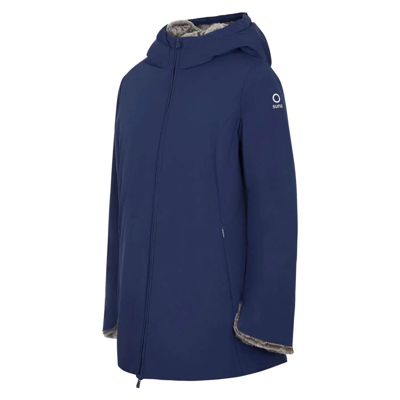 SUNS MARMOLADA FUR WOMAN JKT - Image 3