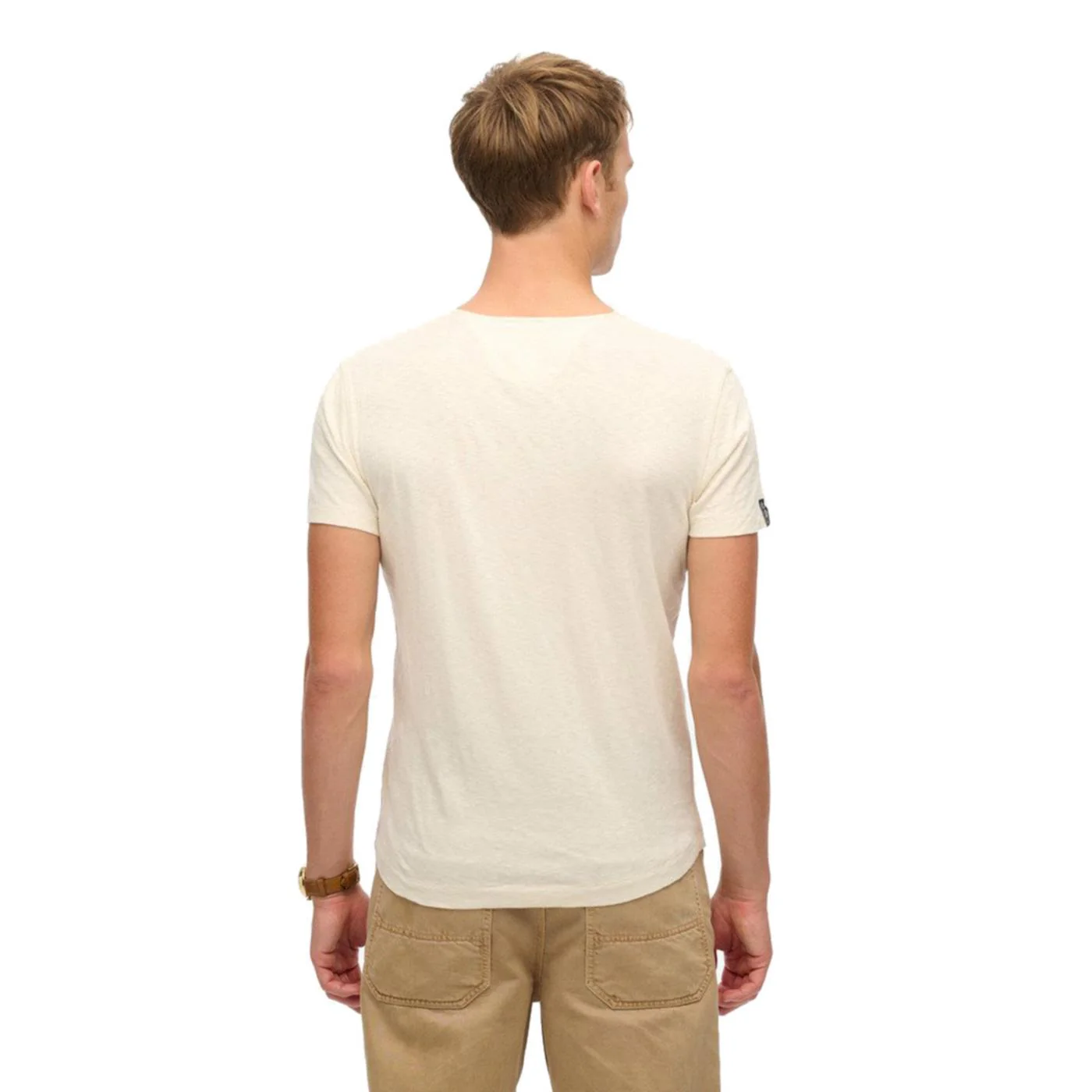 SUPERDRY MERCHANT SS GRANDAD TEE - Image 3