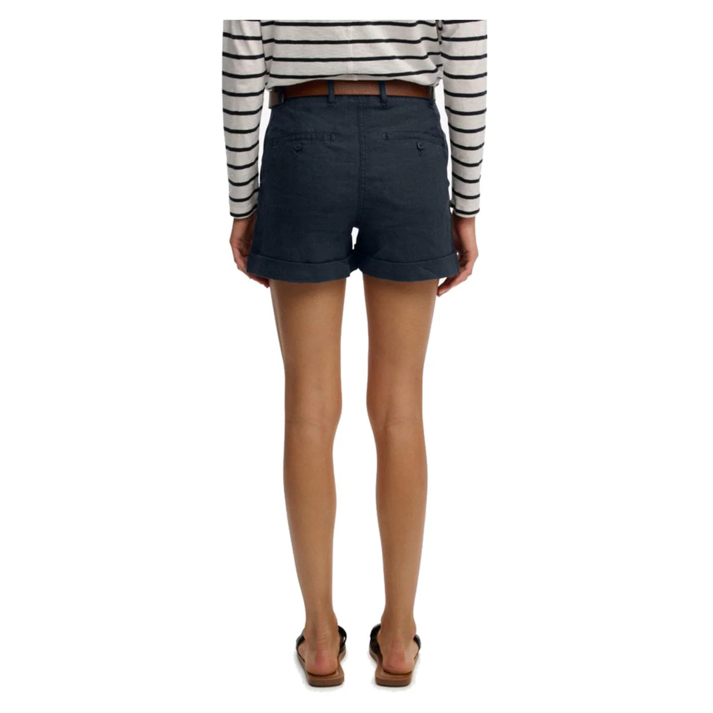 SUPERDRY MID RISE LINEN SHORT - Image 2