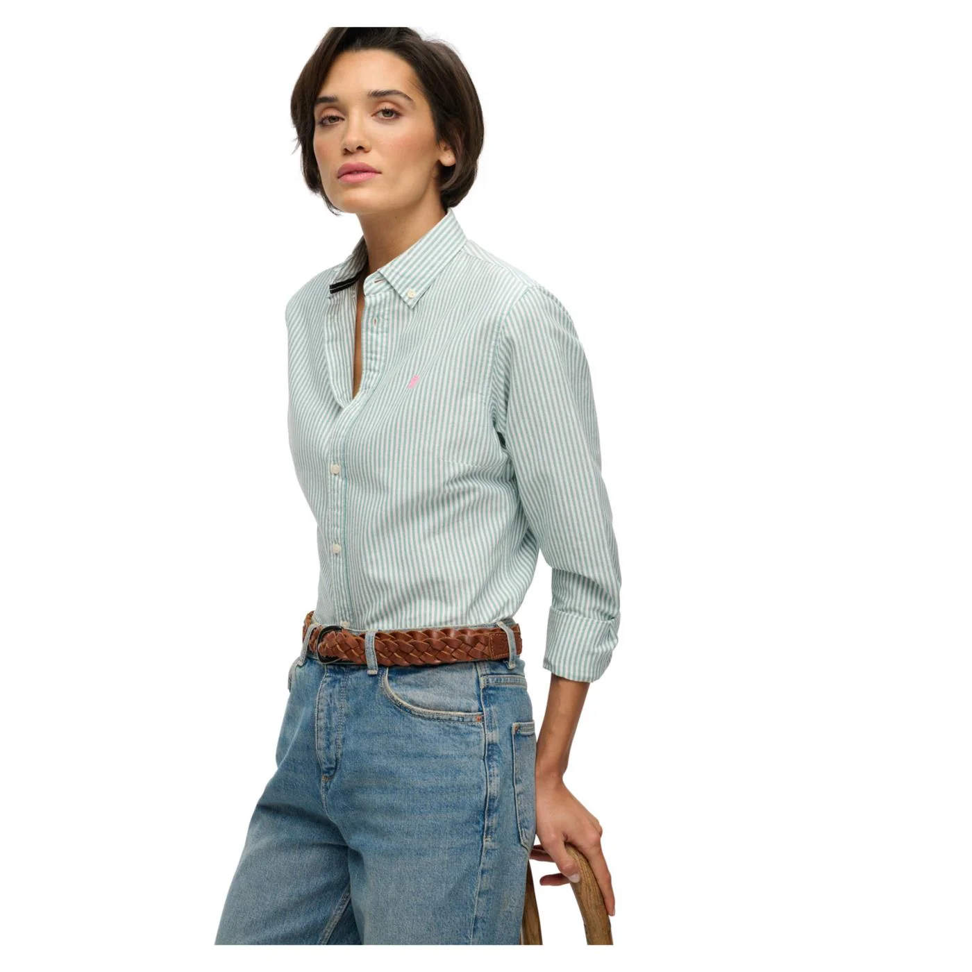 SUPERDRY SLIM OXFORD BD LS W SHIRT - Image 3