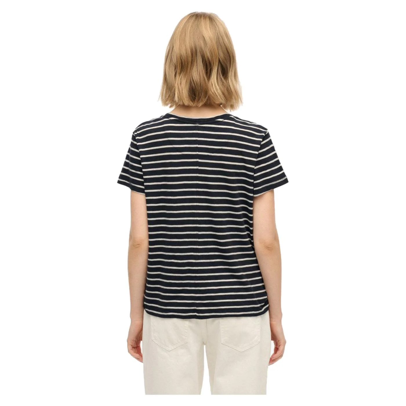SUPERDRY STUDIOS SLUB EMB VEE TEE - Image 2