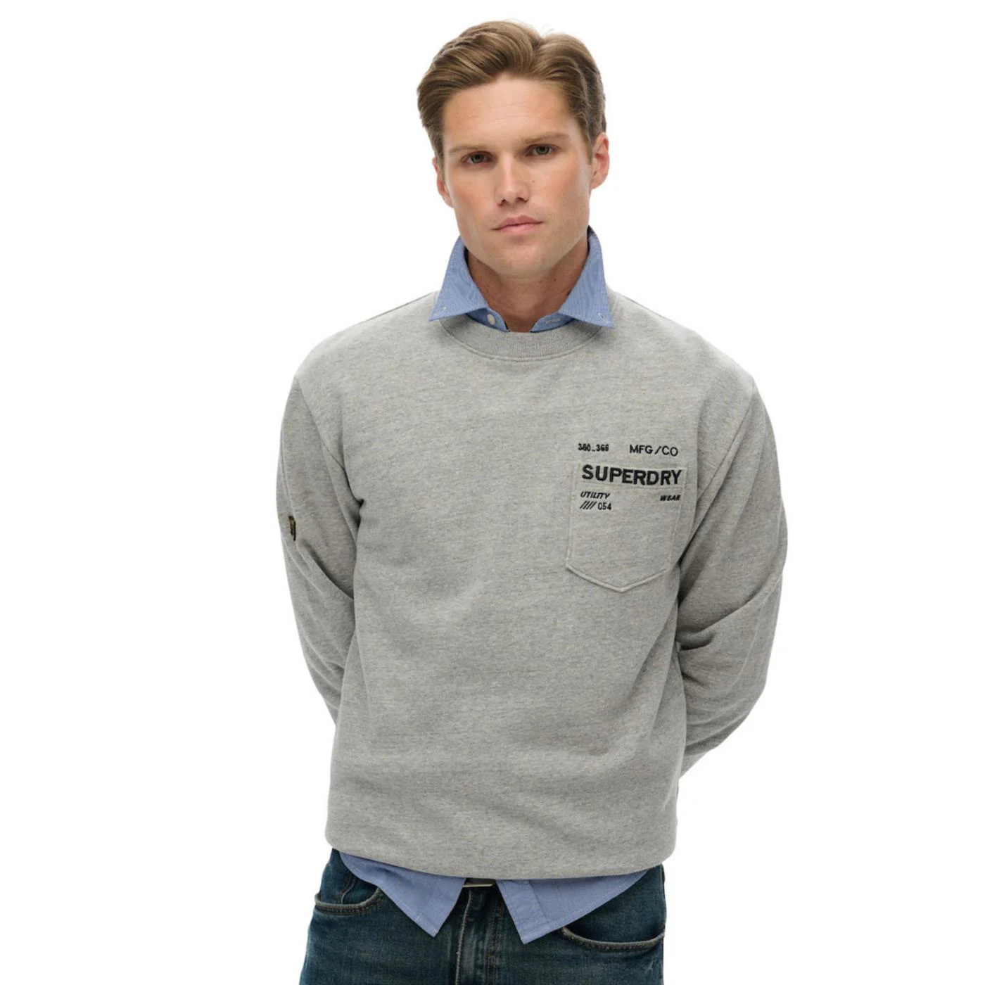 SUPERDRY UTILITY LOOSE SWEAT
