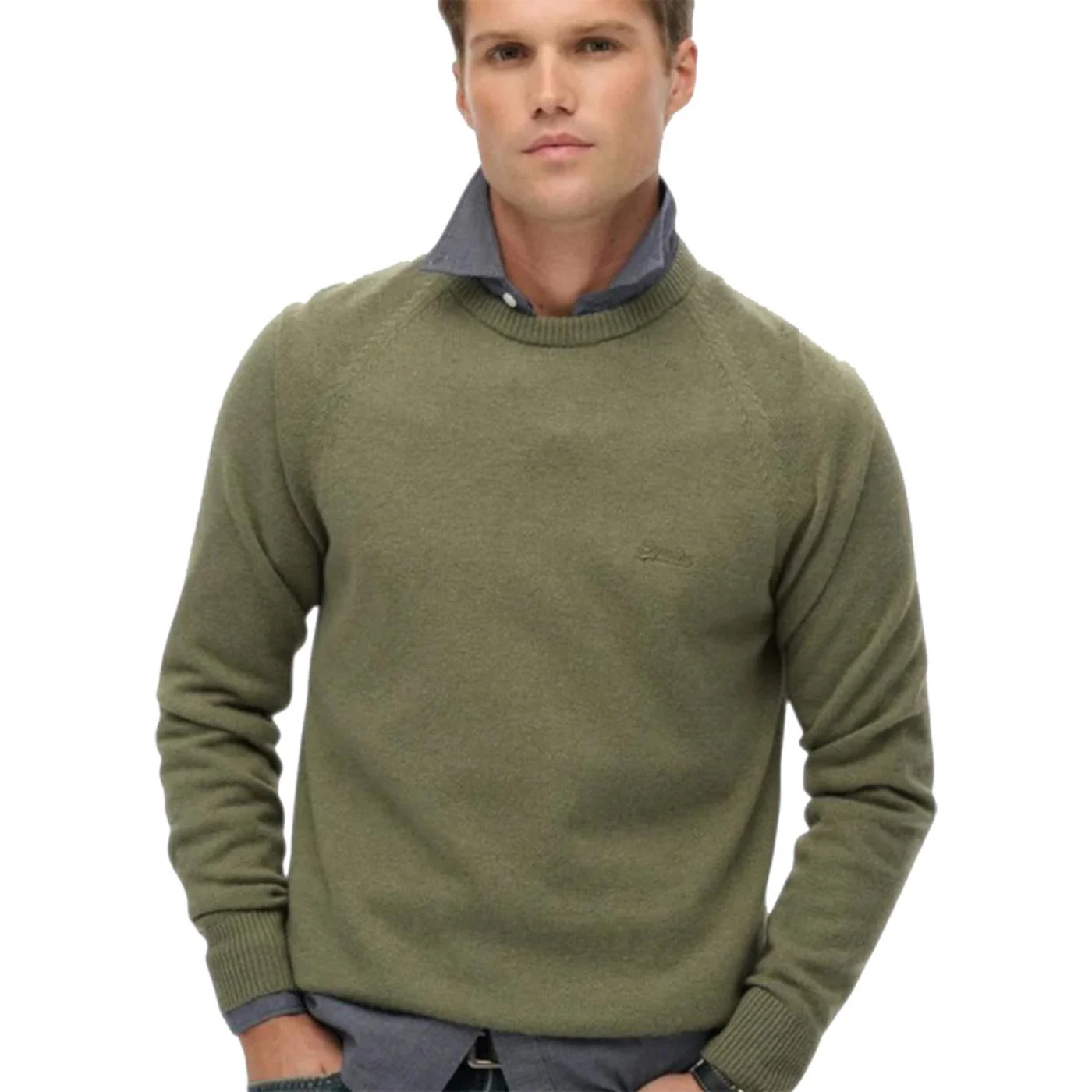 SUPERDRY WOOL BLEND JUMPER - Image 2
