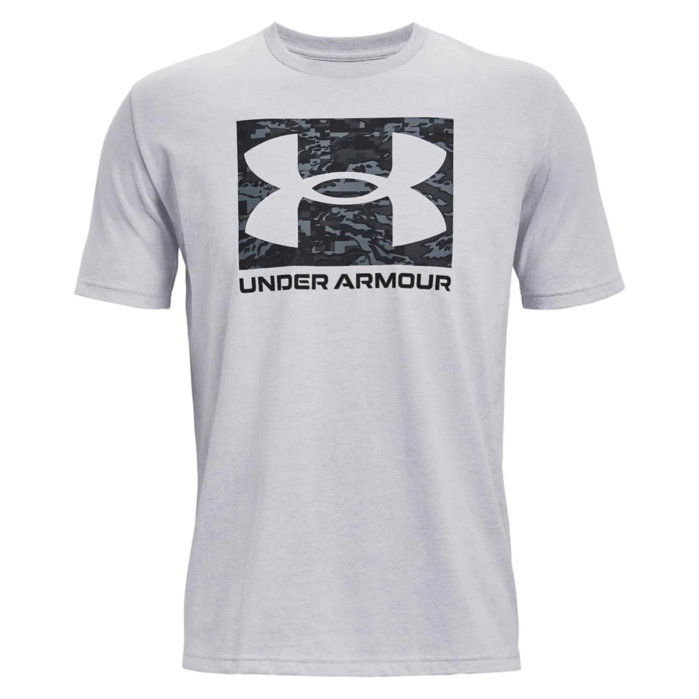 UNDER ARMOUR ABC CAMO BOXED LOGO SS
