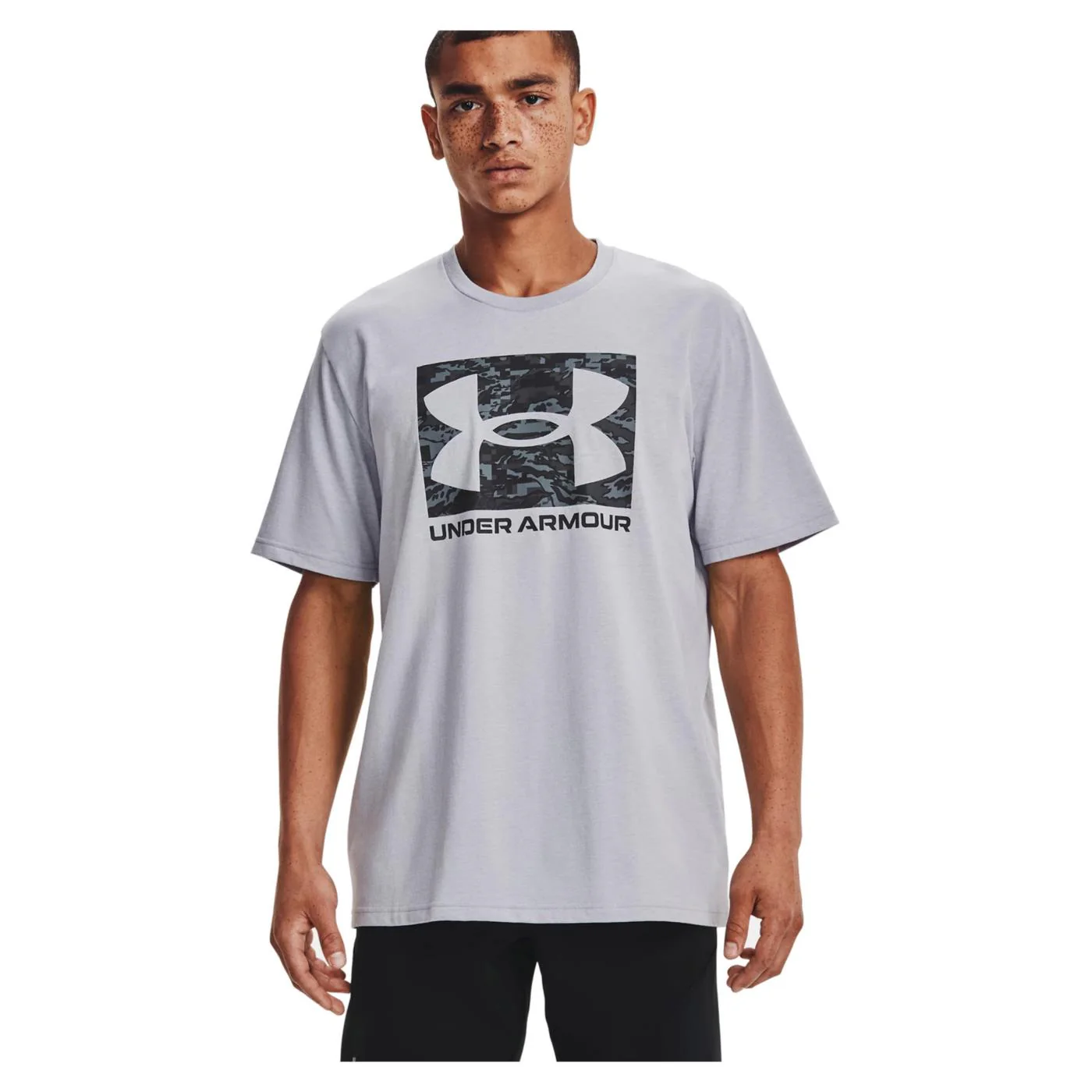 UNDER ARMOUR ABC CAMO BOXED LOGO SS - Image 2