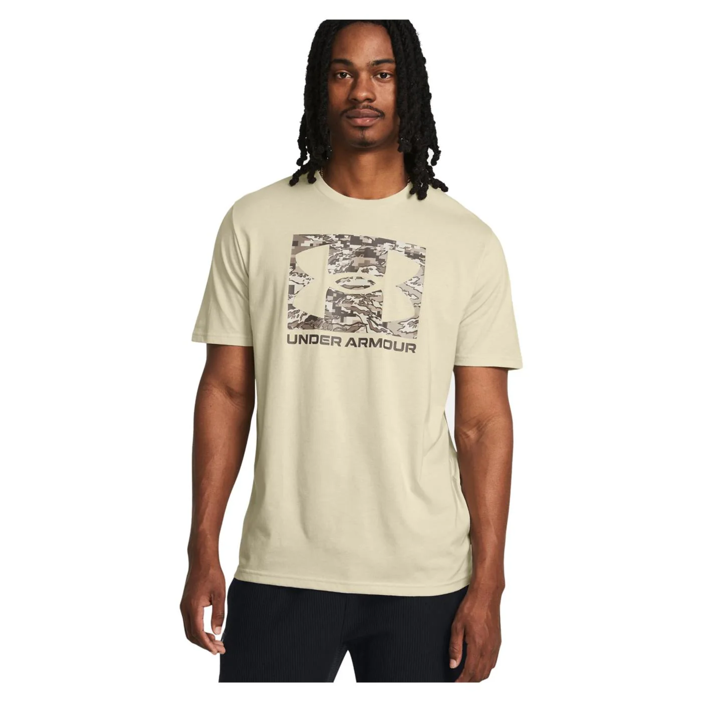 UNDER ARMOUR CAMO BOXED LOGO SS TEE - Image 3