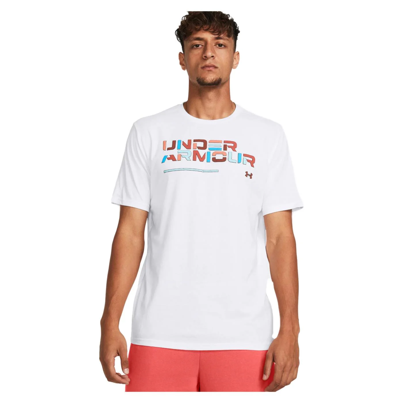 UNDER ARMOUR COLORBLOCK WORDMARK TEE - Image 3