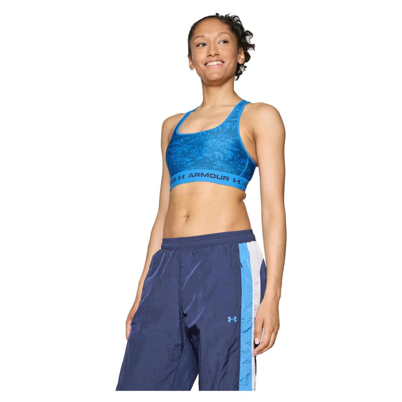 UNDER ARMOUR CROSSBACK MID PRINT BRA - Image 2