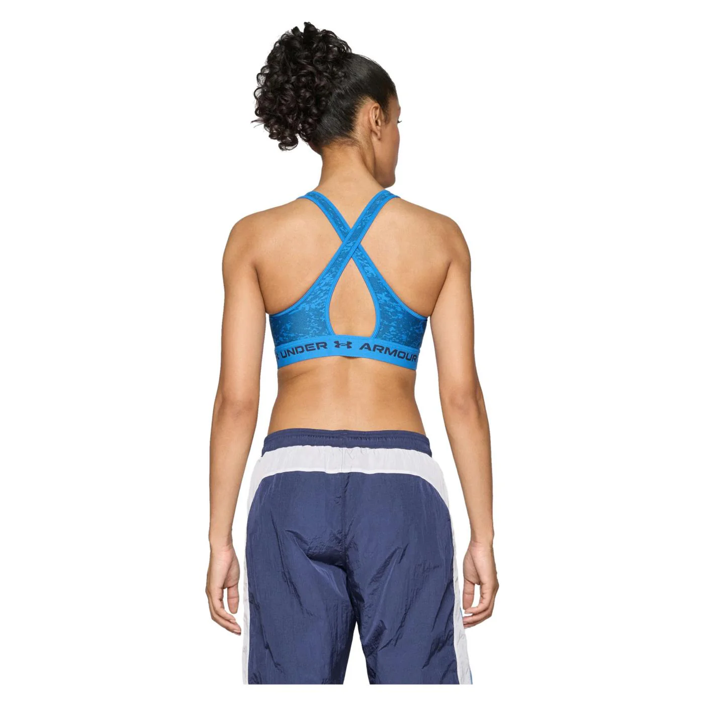 UNDER ARMOUR CROSSBACK MID PRINT BRA - Image 3