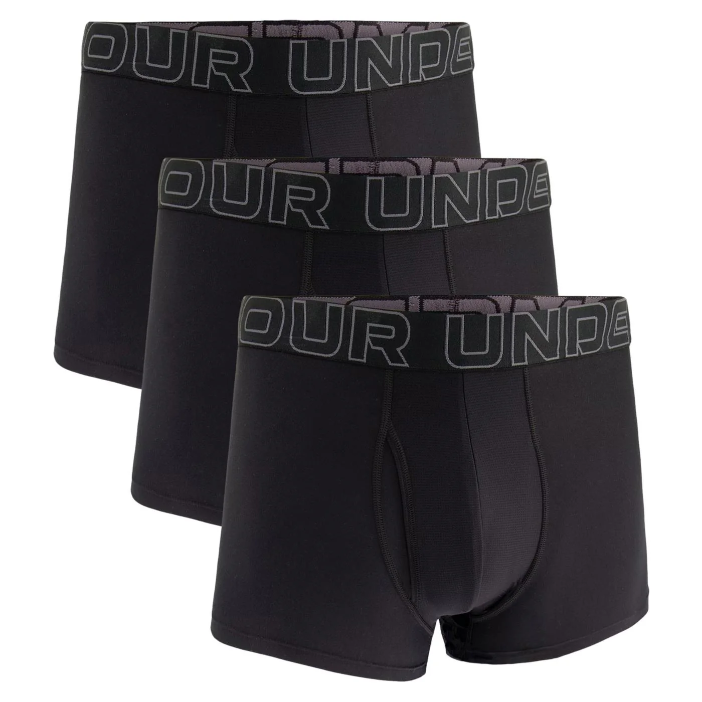 UNDER ARMOUR PERFORM TECH 3PK SHORTS