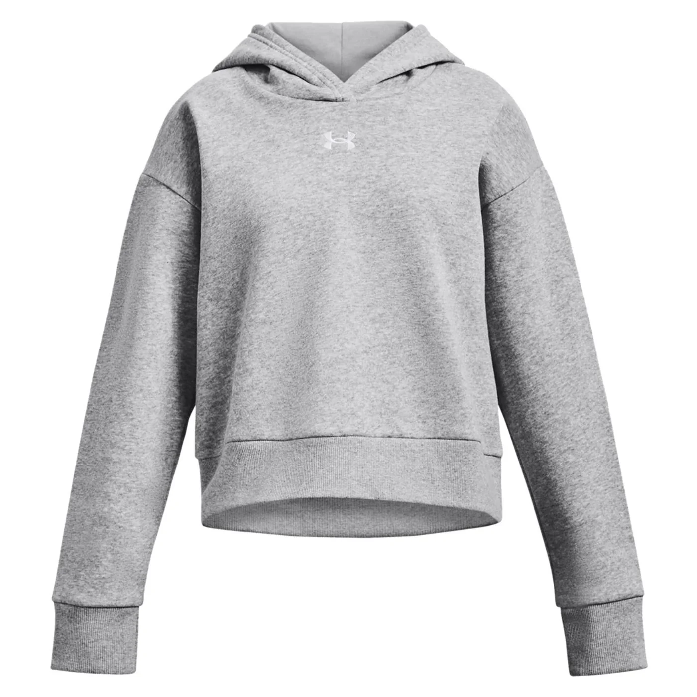UNDER ARMOUR RIVAL FLEECE CROP HOOD JR