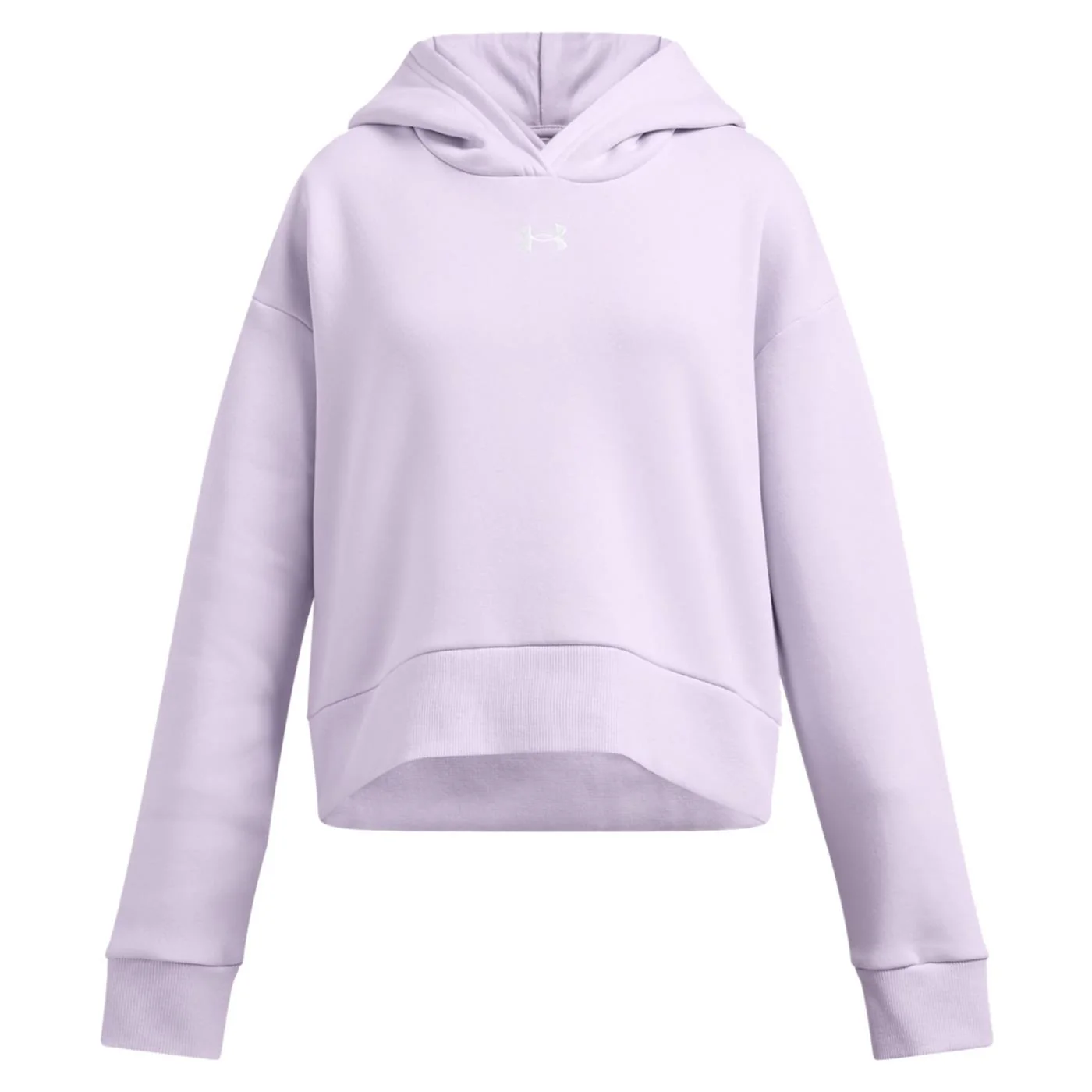 UNDER ARMOUR RIVAL FLEECE CROP HOOD JR