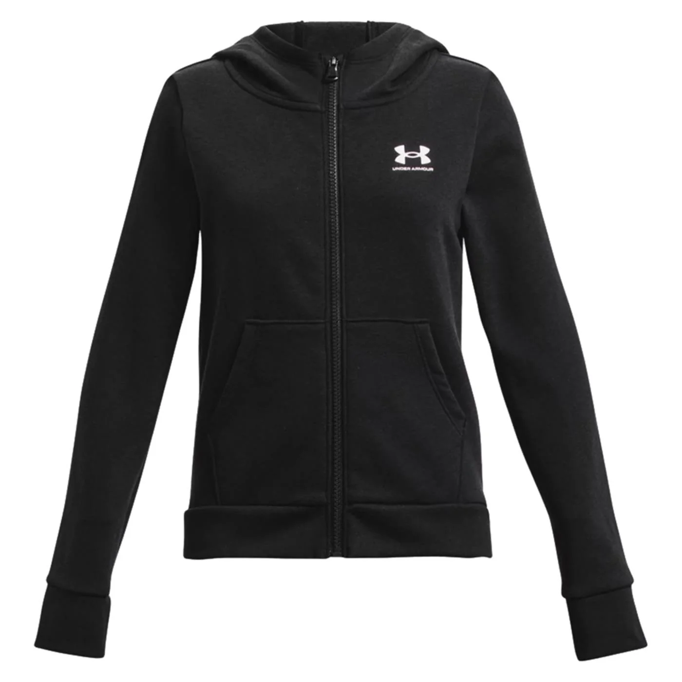 UNDER ARMOUR RIVAL FLEECE FZ HOODIE JR