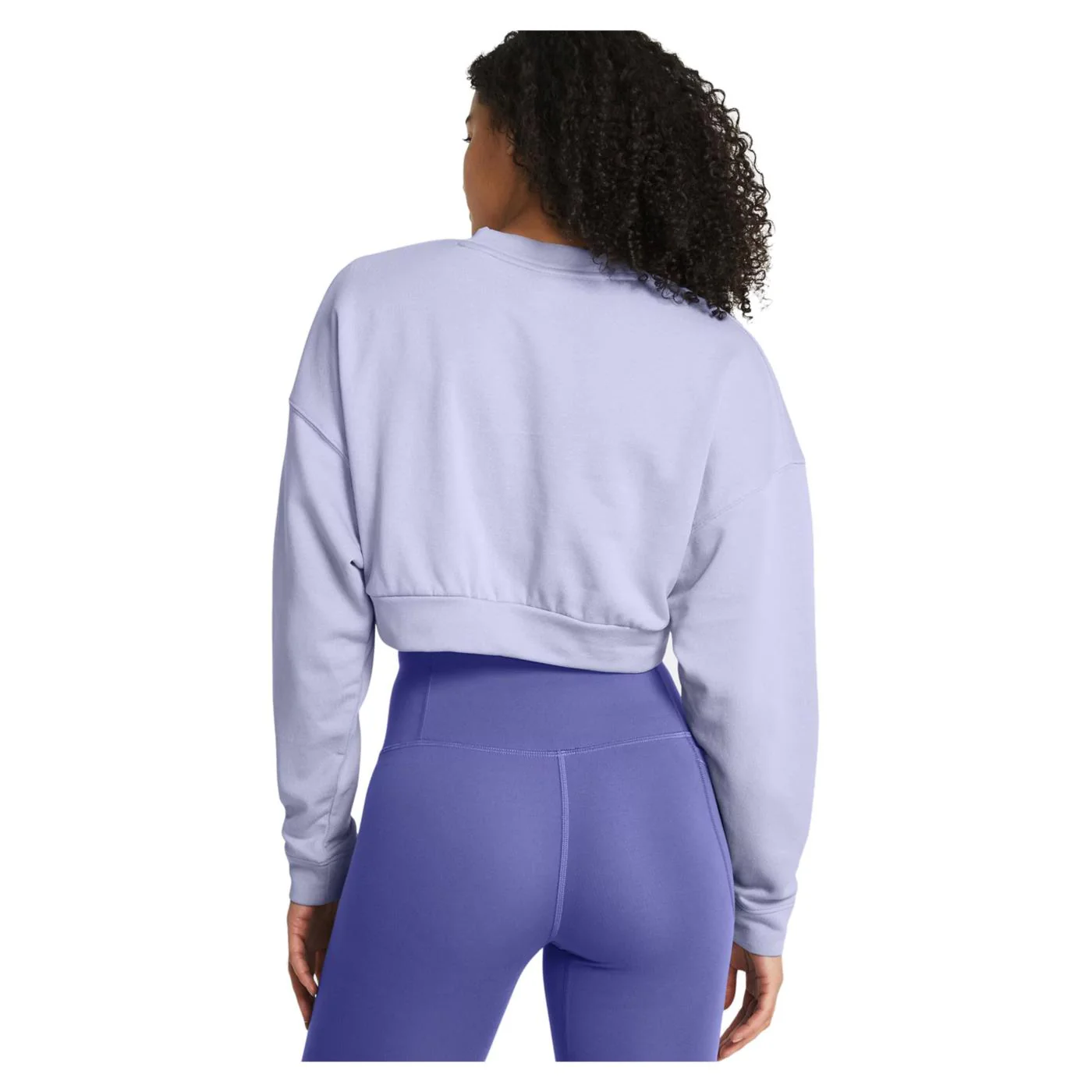 UNDER ARMOUR RIVAL TERRY CROP CREW W - Image 4