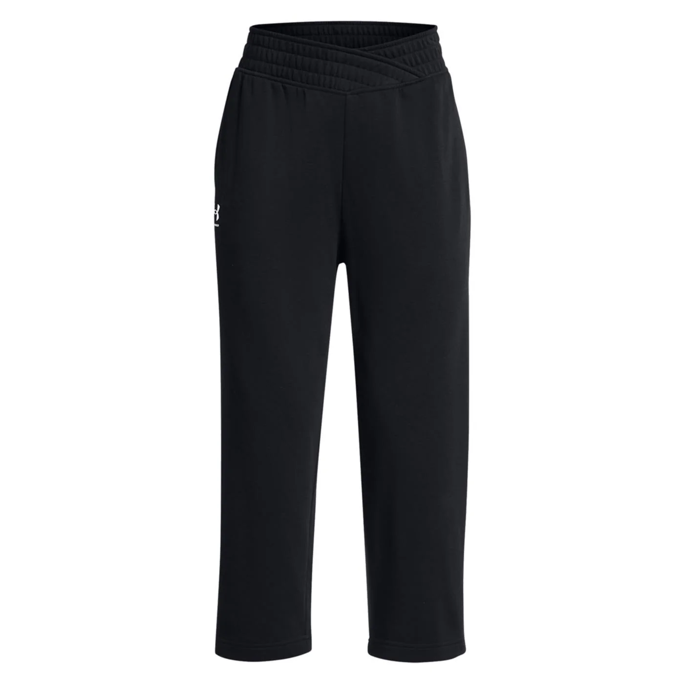 UNDER ARMOUR RIVAL TERRY CROP WIDE LEG